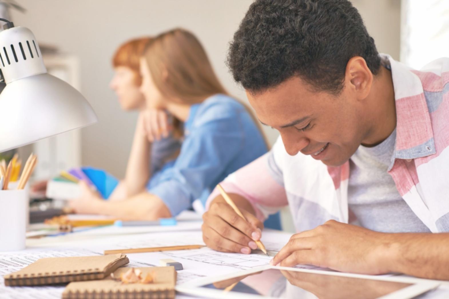 Business negotiation training session with participants engaged in practical exercises